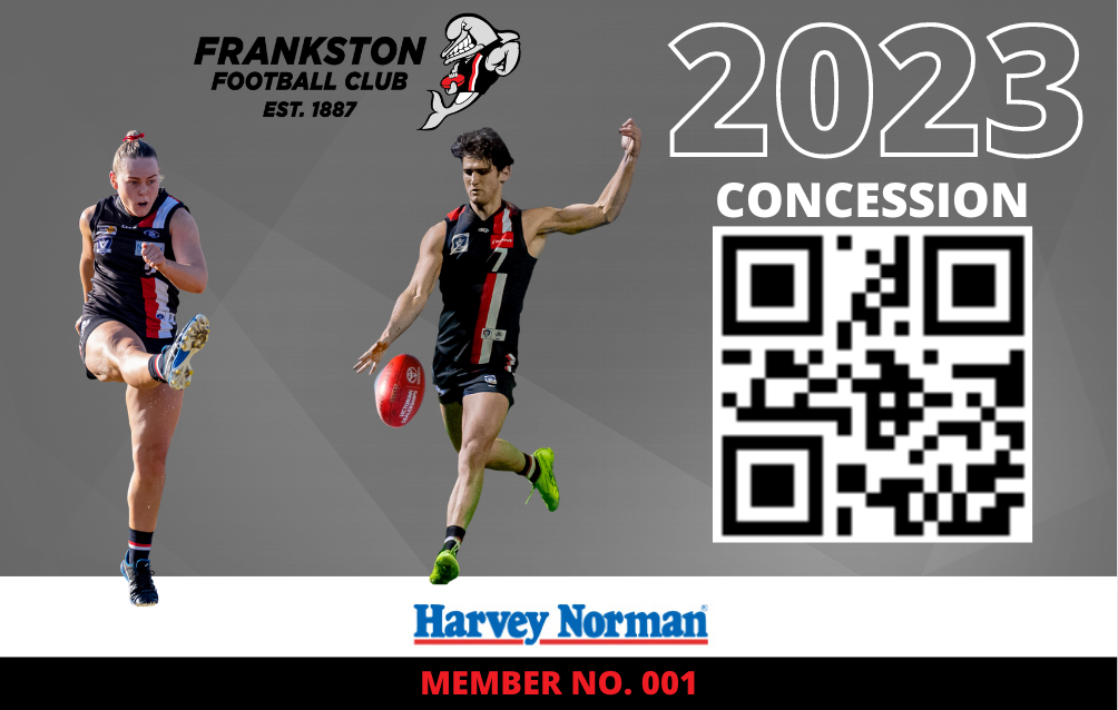 Frankston Dolphins FNC Club 50 - 2023 season Tickets